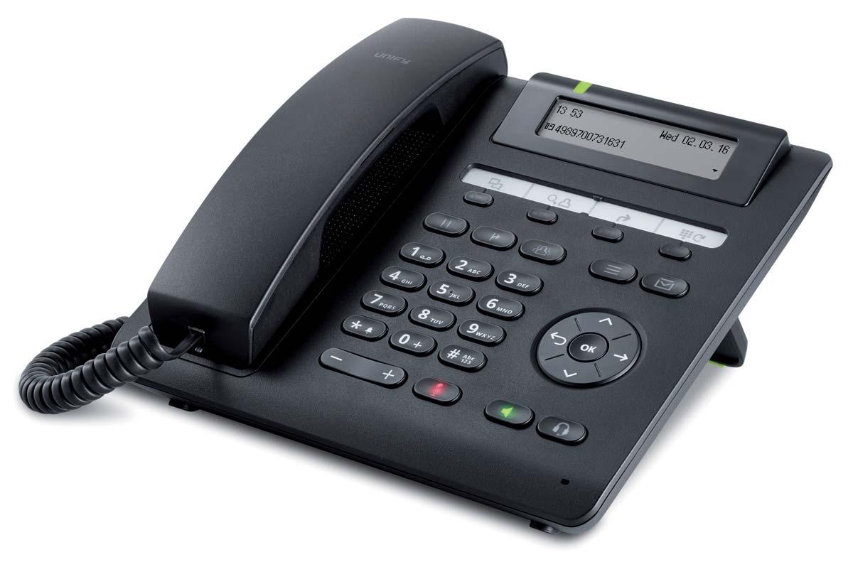 Unify OpenScape Desk Phone CP200 T, Unify OpenScape Desk Phone CP200 T,
